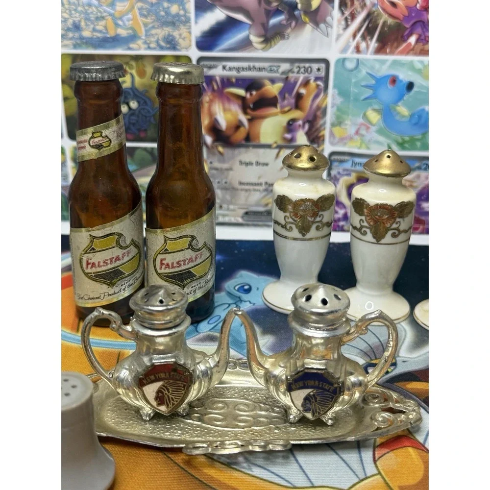 Vintage Salt And Pepper Shaker Sets Lot Of 9 Various Assortments